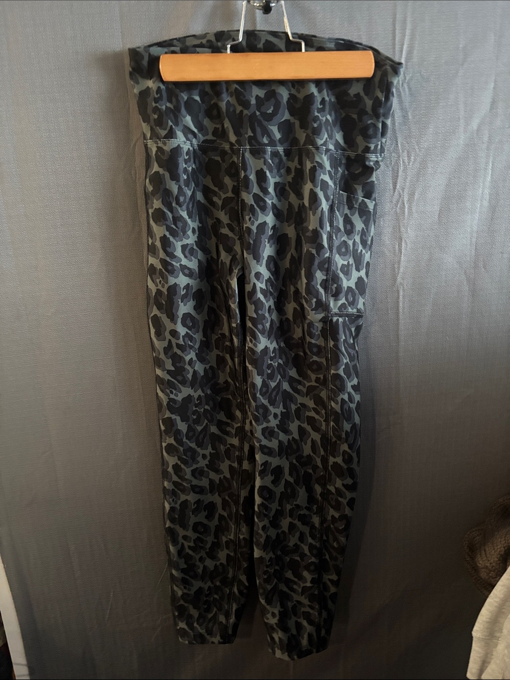 Balance Collection Olive and Black Leopard Leggings